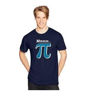 Hanes Men's Pi Lover Graphic Tee